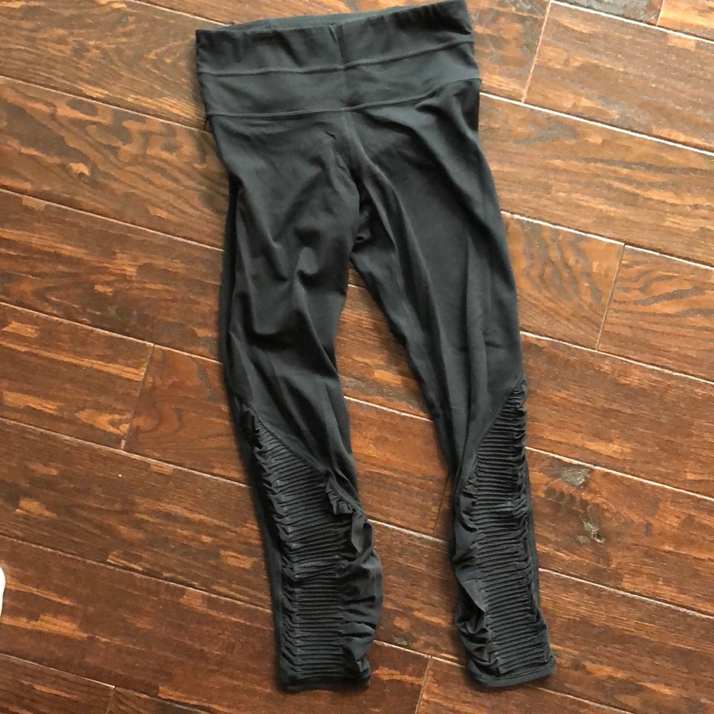 Athleta black leggings, size small